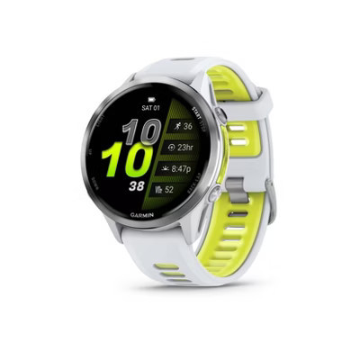Garmin Forerunner 970 Titanium with Whitestone Case and Whitestone/Translucent Amp Yellow Band | Target