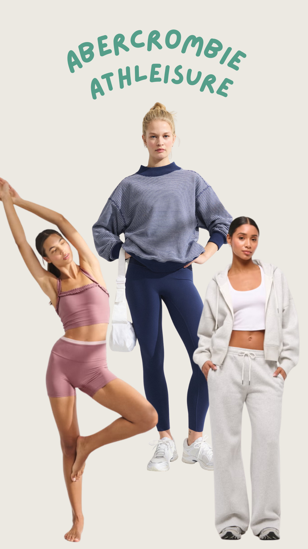 Loving Abercrombie's new athleisure! 

 #LTKSpringSale #LTKootd #LTKActive