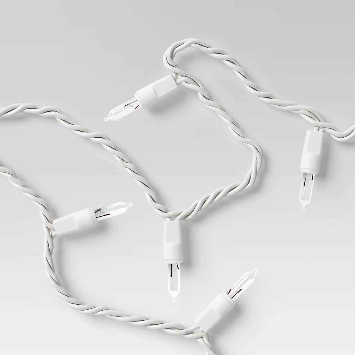 String Lights Clear White - Room Essentials™: 100 Incandescent Bulbs, Indoor/Outdoor Miniature ... | Target