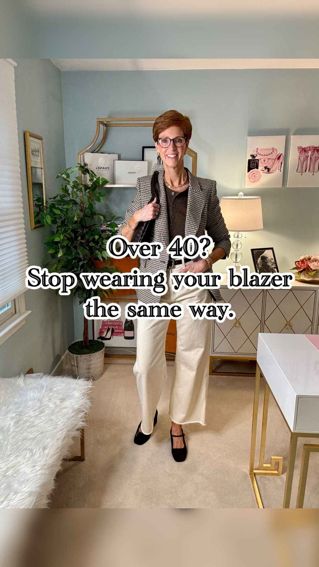 A blazer can completely change an outfit — but only if you actually wear it more than one way.

Leave a Comment and I’ll DM the links to you!

At 56 and 6'1", I keep coming back to blazers because they're one of the easiest ways I've found to make everyday fall outfits look more polished without making them feel too dressed up.

These 8 looks show just how different that can look: cropped houndstooth, classic black, camel, burgundy, olive, leather and even a sweatshirt blazer. Some work with jeans, some with trousers, and some bridge that space between casual and dressed up.

Which outfit would you actually wear? Tell me 1–8 below.

And save or repost this one for the next morning you're standing in your closet wondering what to wear with a blazer.

#FallBlazerOutfits #ClassicStyleOver40 #TallWomenStyle #Over50Style

#LTKootd #LTKOver40 #LTKTall
