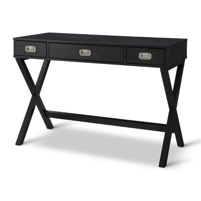 Campaign Wood Writing Desk with Drawers - Threshold™ | Target