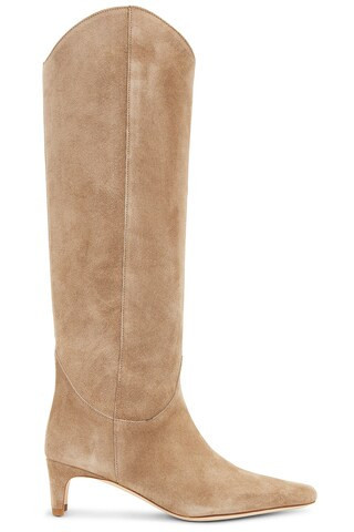 Staud Western Wally Boot in Tan | FWRD 