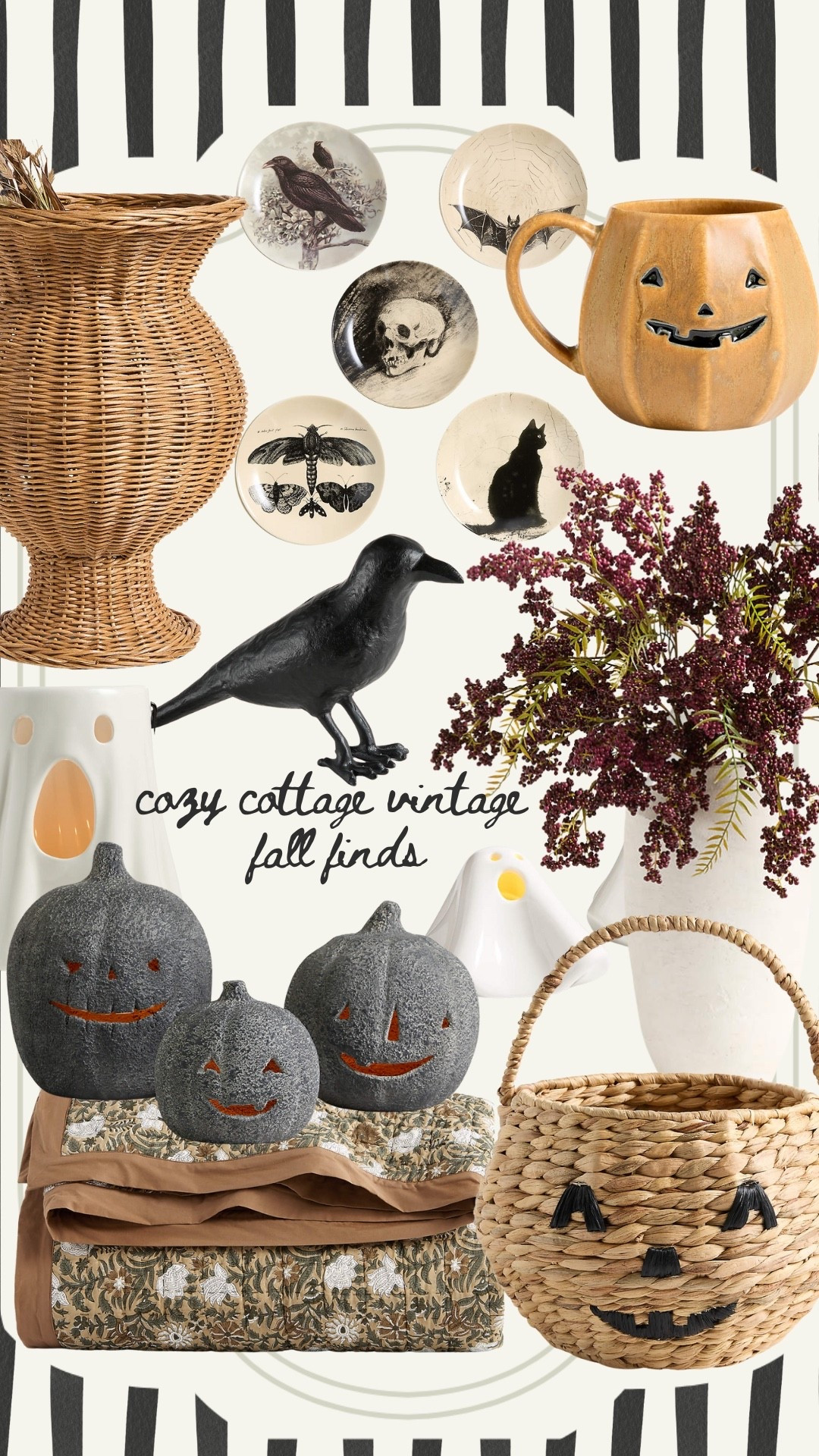 Cozy cottage Halloween finds 

#LTKSeasonal #LTKHome