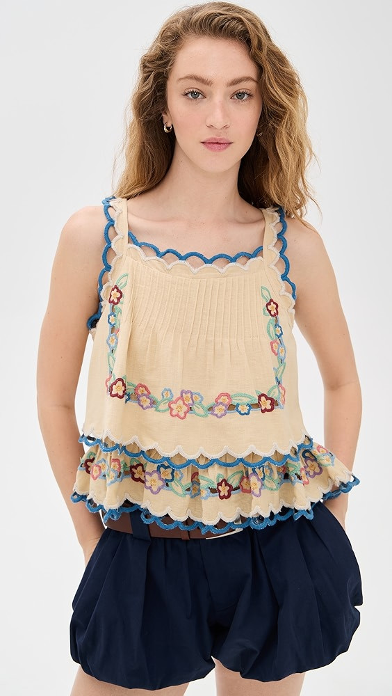 Sea Melinda Emb Tank Top | Shopbop | Shopbop