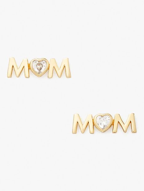 love you, mom boxed studs | Kate Spade (US)