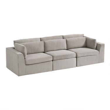 Gray Emmett 3 Piece Modular Sofa | World Market