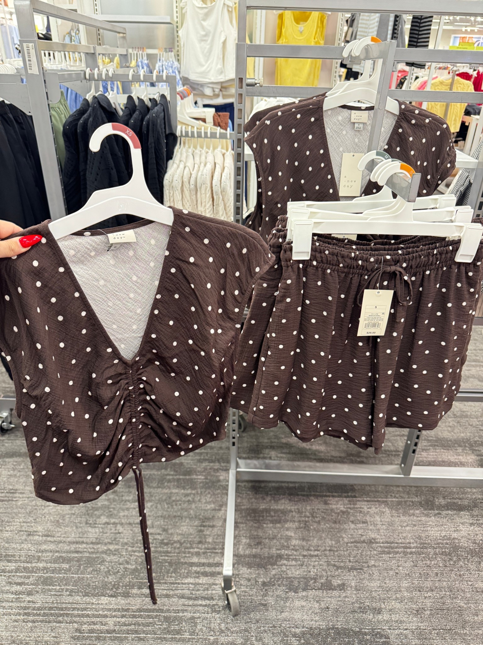 Sooooo cute 😍 they didn’t have my size in the top in store def ordering this set online ! 
#targetfind #target 


#LTKMidsize