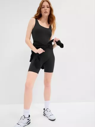 GapFit Studio Fitted Short Bodysuit curated on LTK