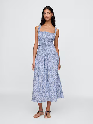 Gap × DÔEN Floral Midi Dress | Gap | Gap (US)