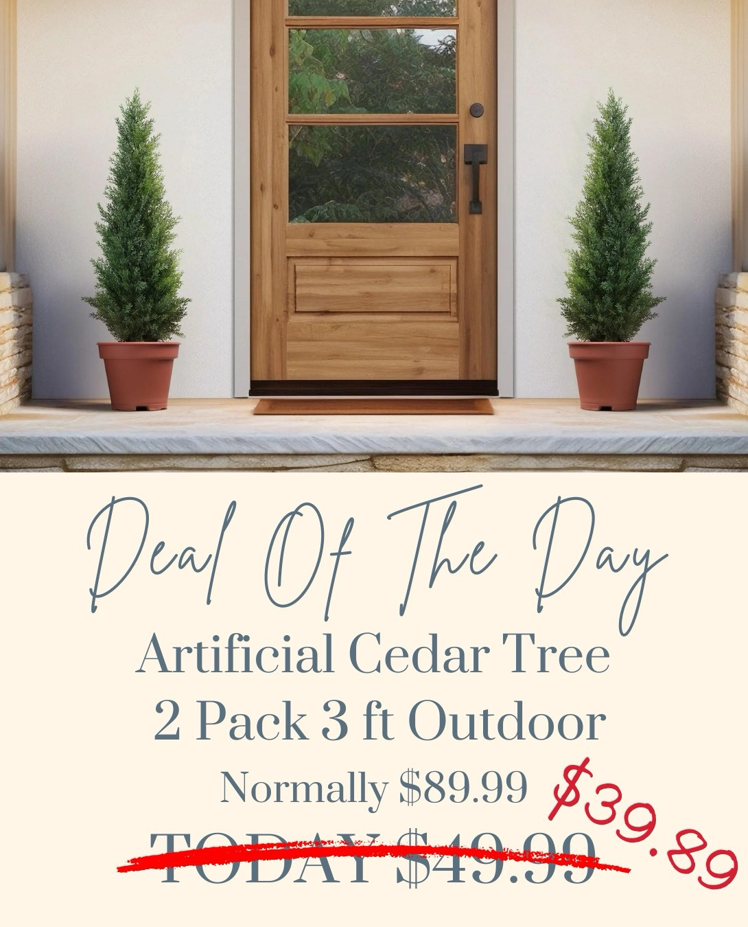 So Joy has been looking for some trees from her front porch, as I was sending these to her, I realized they are already on sale for Black Friday! We shared these a while back and you guys loved them! They make a great year-round tree! 

#LTKFindsUnder50 #LTKHome #LTKSaleAlert