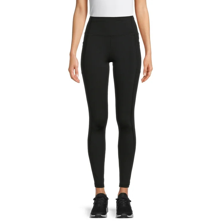 Avia Women’s 28" High Waist Ankle Leggings with Side Pockets | Walmart (US)