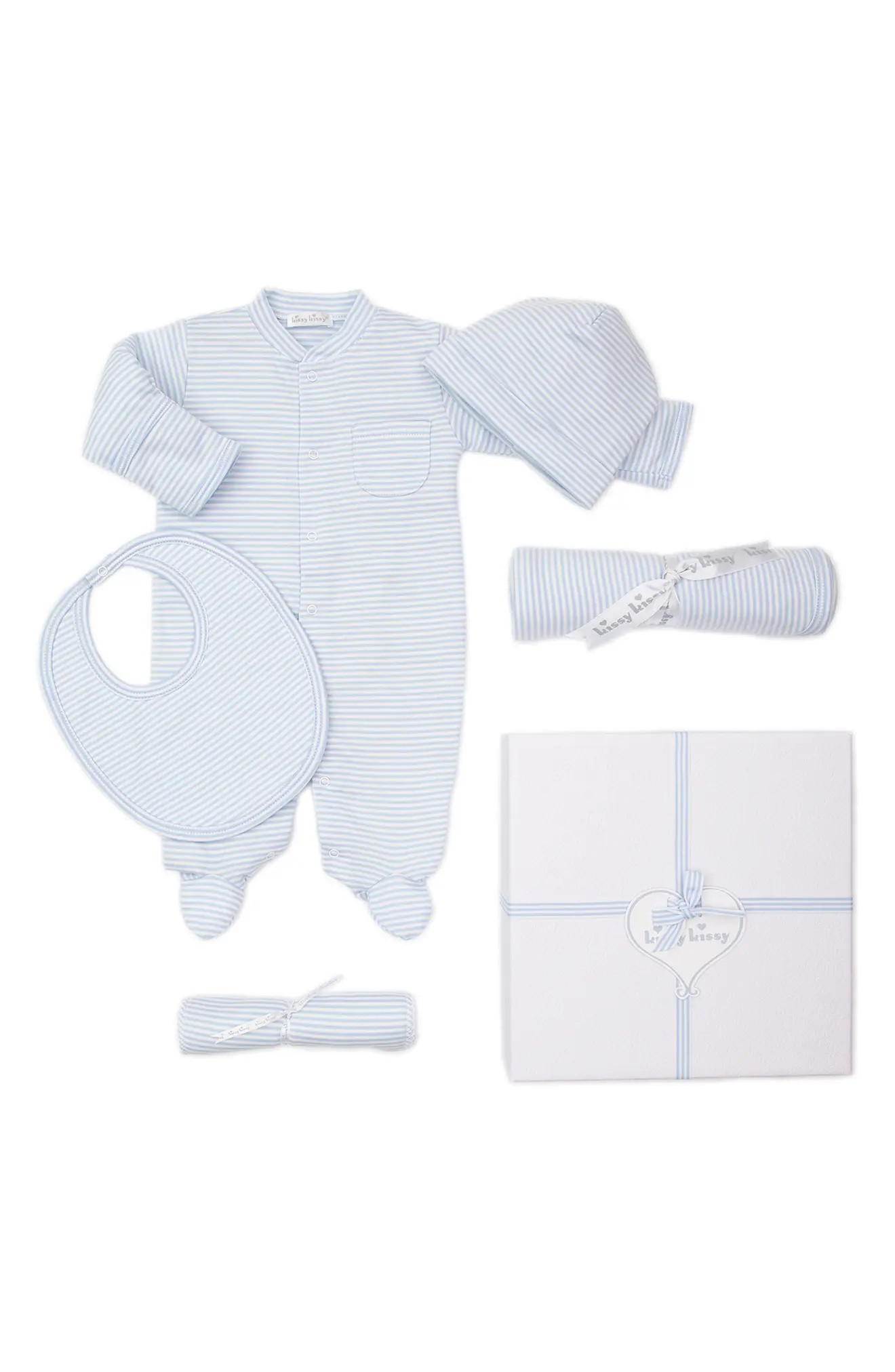 Kissy Kissy Simple Stripes 5-Piece Set | Nordstrom | Nordstrom