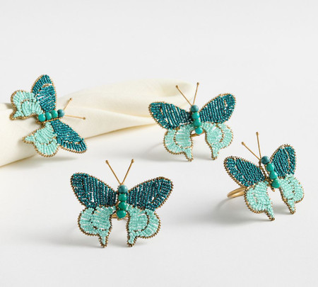 Capitola Woven Napkin Ring | Pottery Barn UK