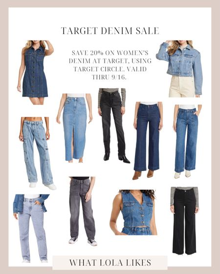 Target denim is on sale from its already affordable prices!

#LTKSeasonal #LTKSale #LTKstyletip