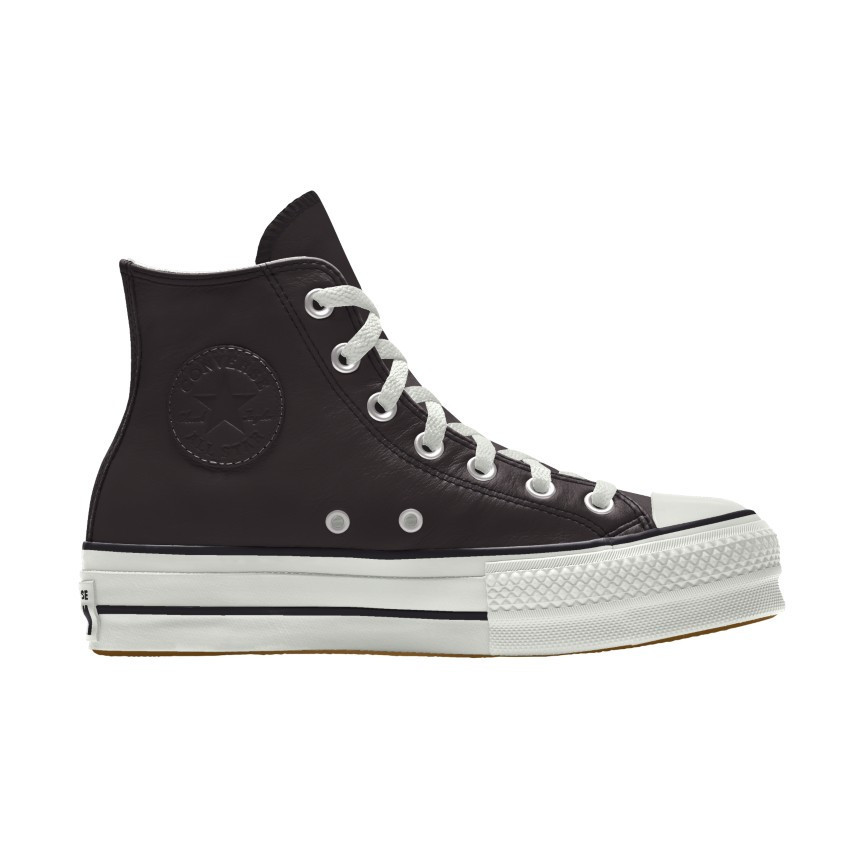 Custom Chuck Taylor All Star Lift Platform Leather By You | Converse (US)