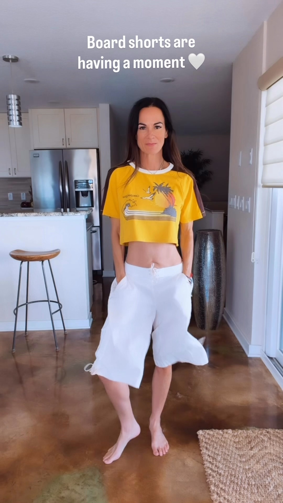 Saturday’s forecast: a little coastal, a little retro, and completely unbothered. ☀️🌴

I paired these adorable board shorts with the cutest vintage-inspired tee and somehow landed right in that sweet spot between comfy and chic. The kind of outfit that works for coffee runs, beach strolls, brunch, and whatever else the day decides to throw at you.

Proof that sometimes the simplest outfits end up being the best ones.

#NicoleColeeStyle #SaturdayStyle #CoastalChic #SummerOutfitIdeas #OOTDInspo

#LTKdayinmylife #LTKgrwm #LTKootd