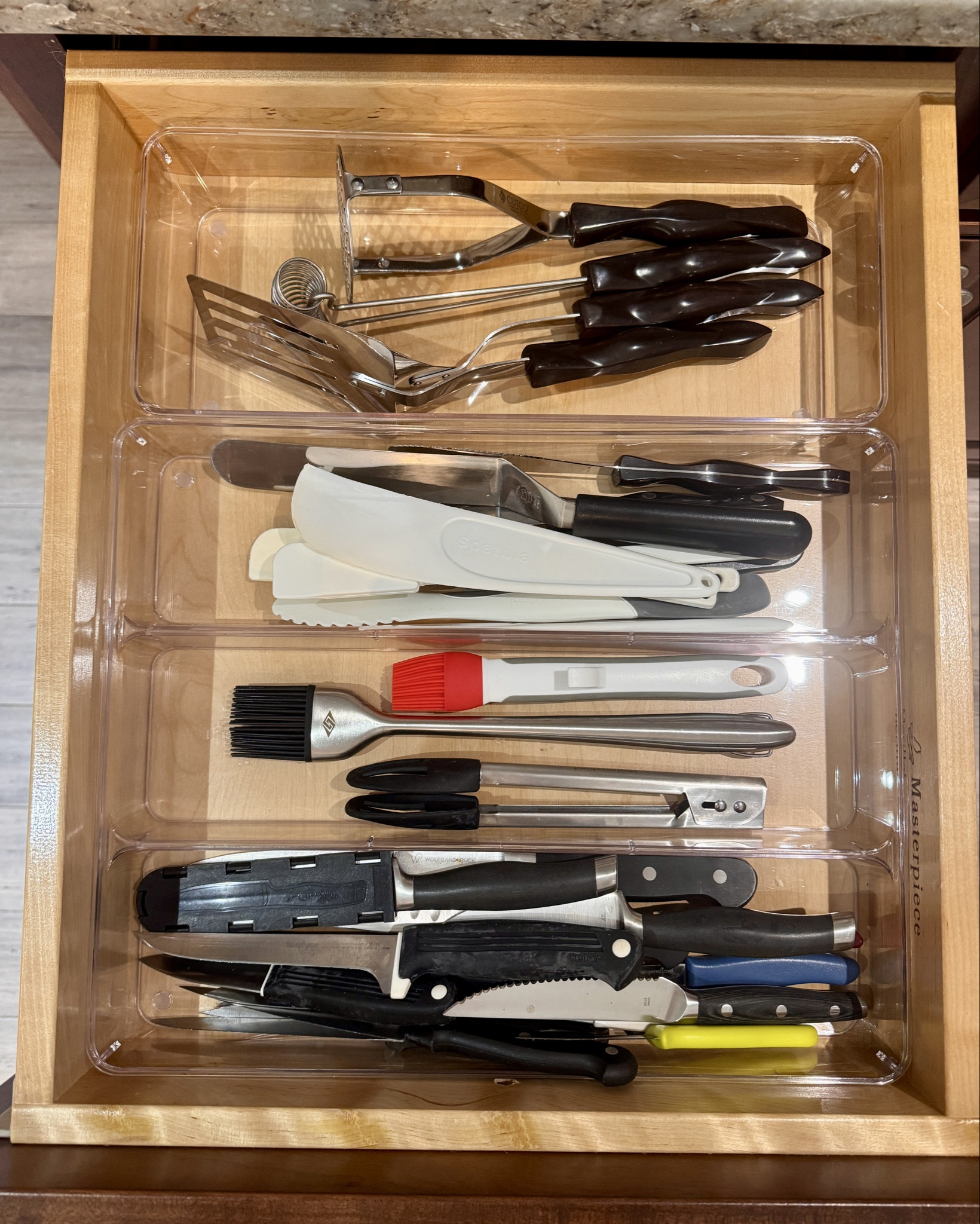 Kitchen Utensils drawer organization 

kitchen drawer organizer, utensil organizer, home organization, kitchen organization, acrylic organizer tray, bathroom organizer tray, organizer bin, acrylic bin, clear bin, 

#LTKFamily #LTKHome #LTKFindsUnder50
