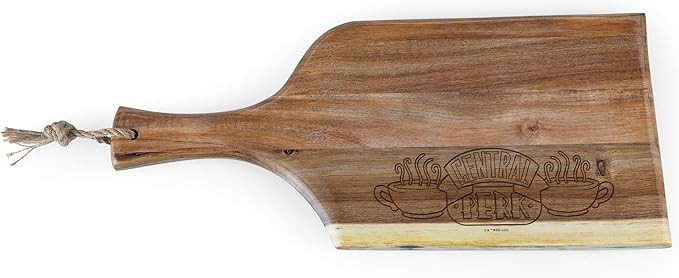 TOSCANA - a Picnic Time brand - Friends Central Perk Artisan 18" Acacia Charcuterie Board with Ra... | Amazon (US)