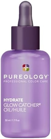 Pureology Hydrate Glow Catcher Hair Oil - Anti-Frizz, Up to 72 Hours of Hydration & Hair Shine, H... | Amazon (US)