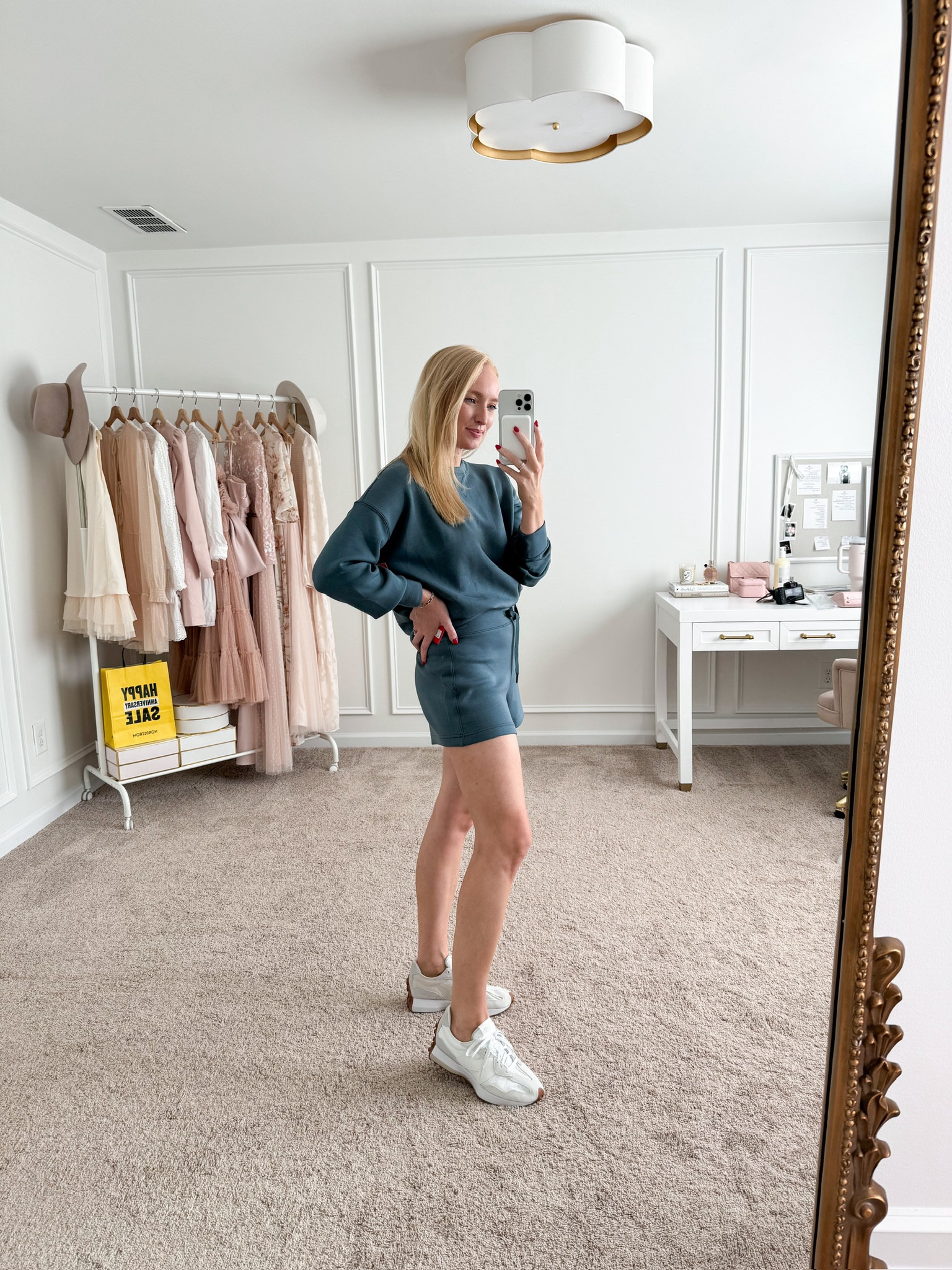 Nordstrom anniversary sale athleisure look! Athleticwear // loungewear // sneakers // tennis shoes // Spanx AirEssentials // NSale 

#LTKSaleAlert #LTKxNSale #LTKActive