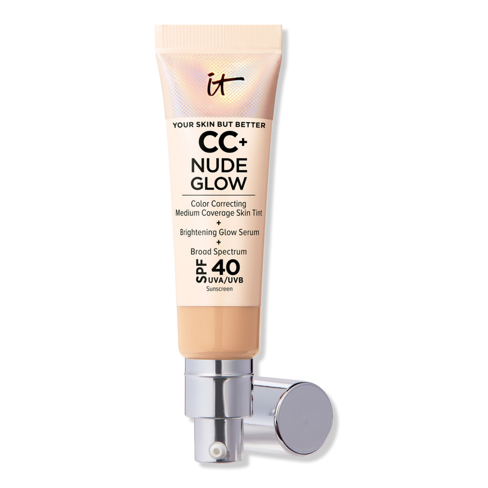 IT Cosmetics CC+ Nude Glow Lightweight Foundation + Glow Serum with SPF 40 | Ulta