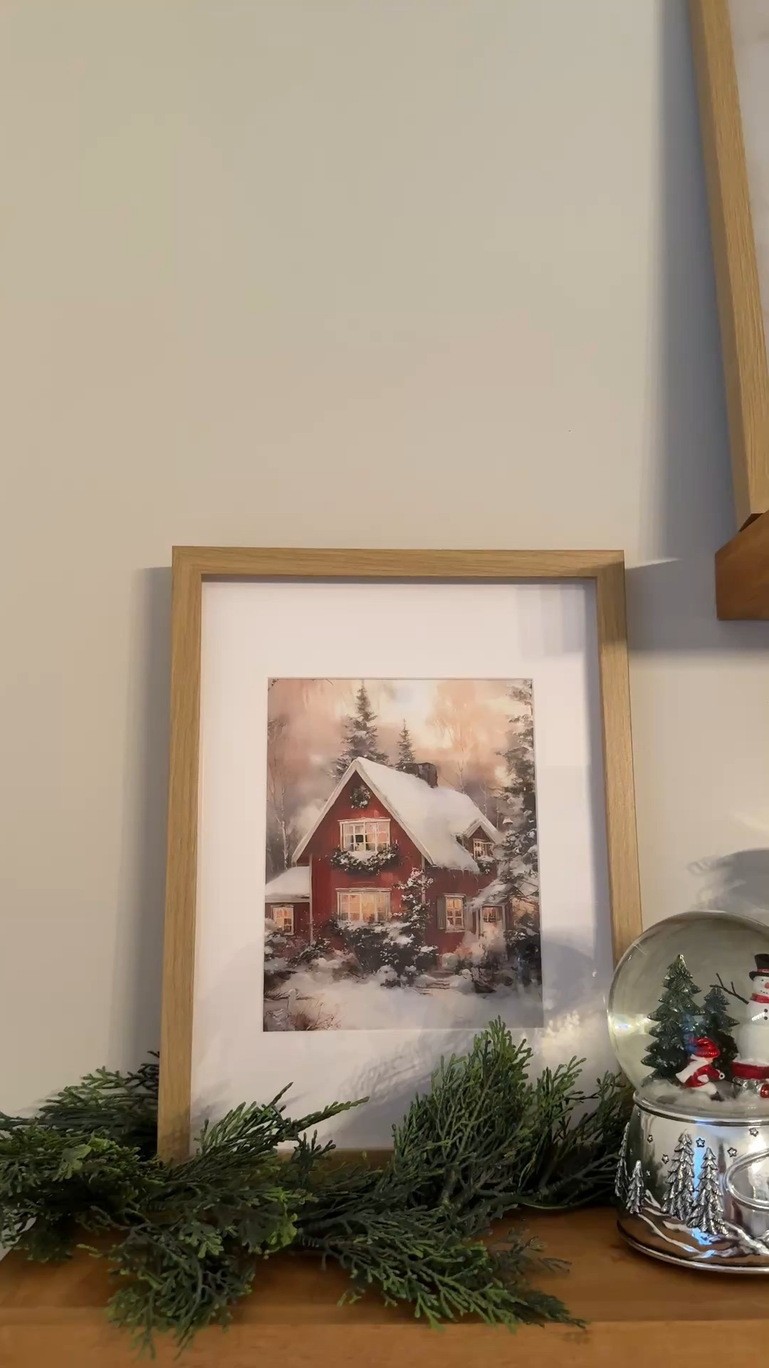 So easy to create this custom made pictures in the frames. Check out this Etsy!  I printed it with Vistaprint 

#LTKSeasonal #LTKHoliday #LTKHome