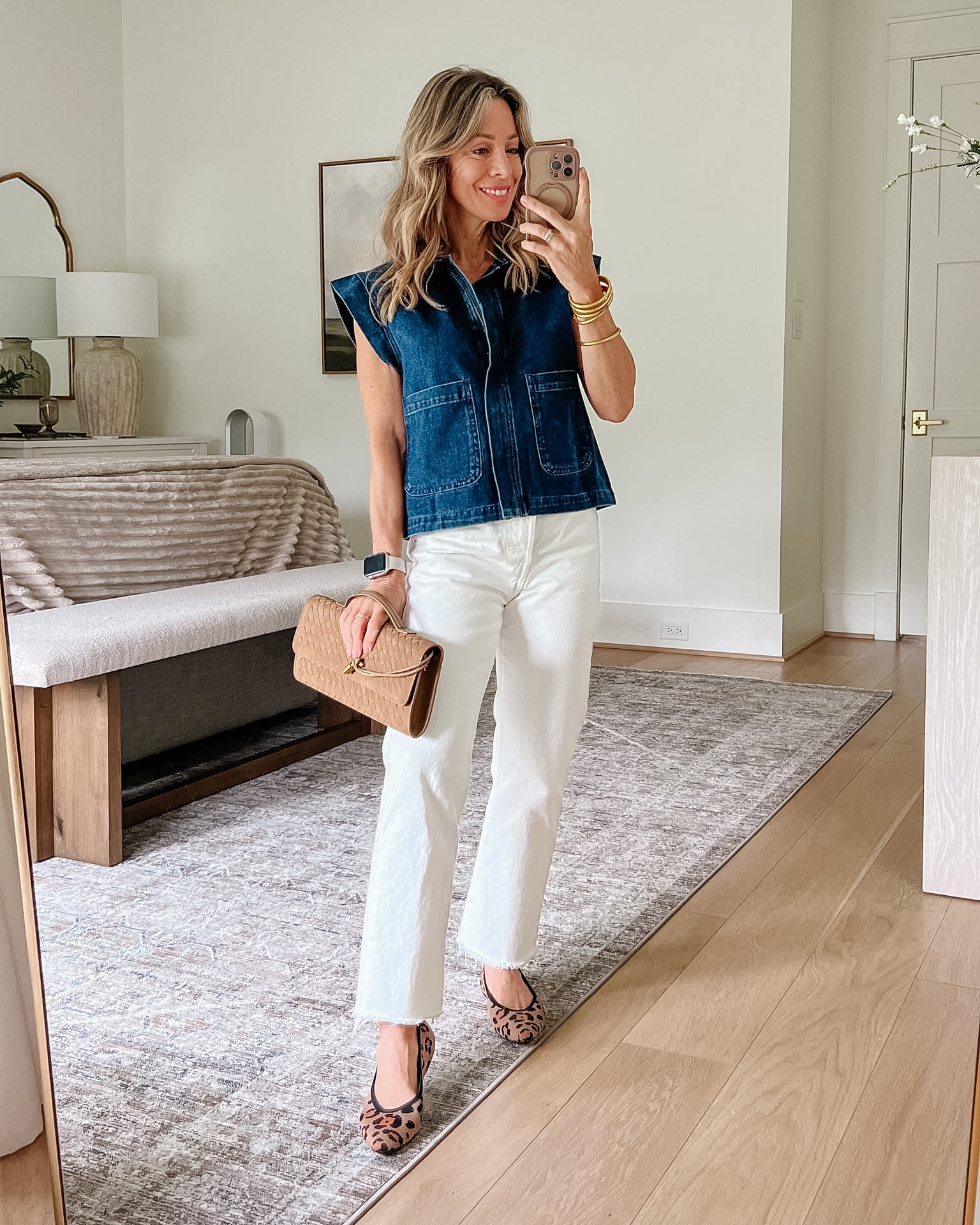 Denim Vest & White Jeans from Amazon! 

Vest Fit: I’m wearing a Small
Jeans Fit: I’m wearing a 25

#LTKSeasonal #LTKPetite #LTKOver40
