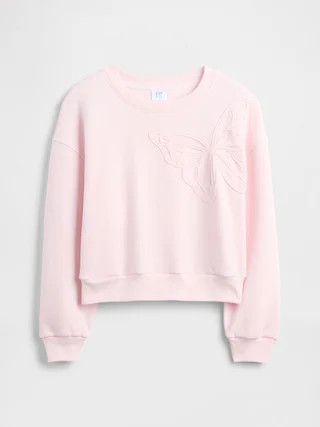 Kids Oversized Gap Graphic Sweatshirt | Gap Factory