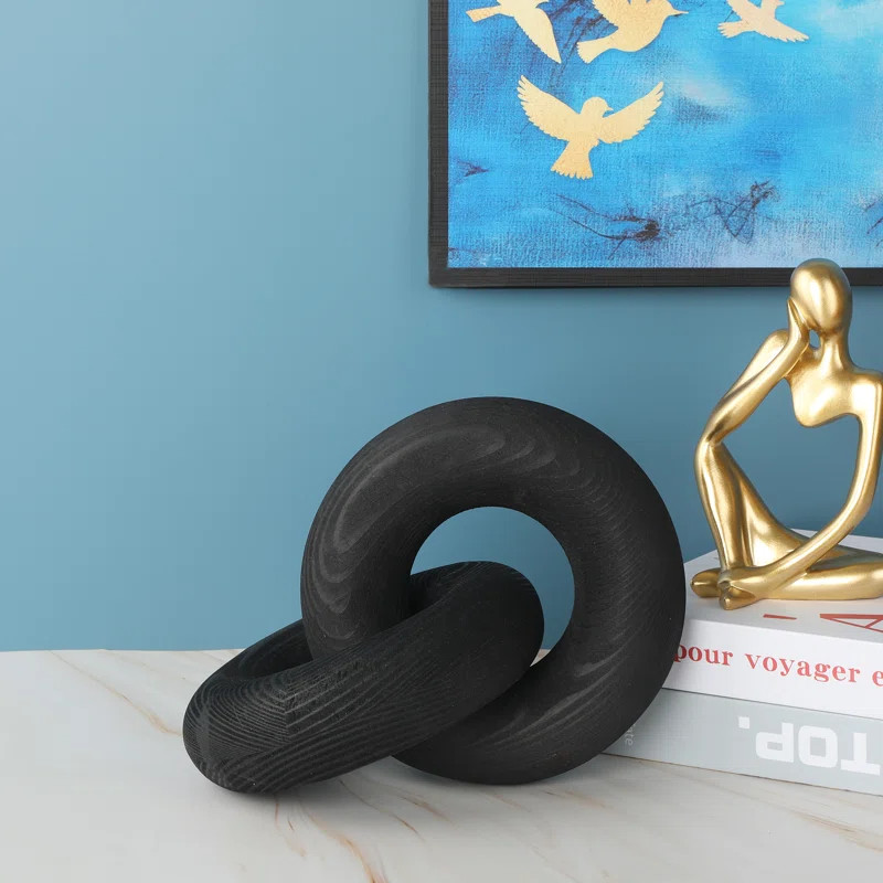 Wrought Studio Brownley Sculpture Decorative Wooden Chain & Reviews | Wayfair | Wayfair North America