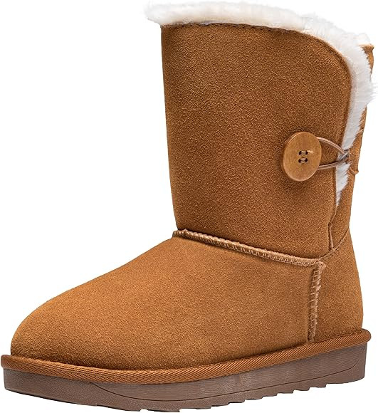 Vepose Women's 985 Winter Snow Boots Fashion Comfortable Mid Calf Warm Boots | Amazon (US)