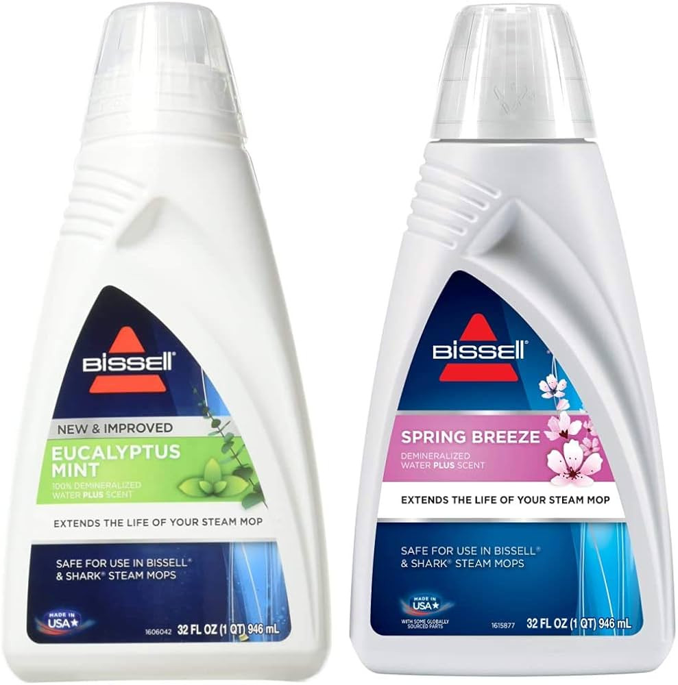 Bissell Spring Breeze and Eucalyptus Mint Steam Mop Waters | Amazon (US)