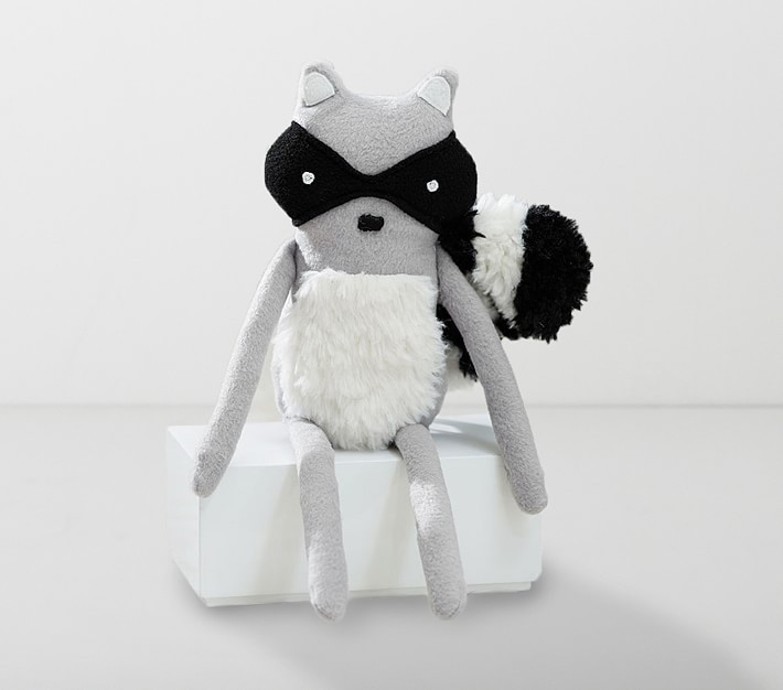 west elm x pbk Raccoon Plush | Pottery Barn Kids