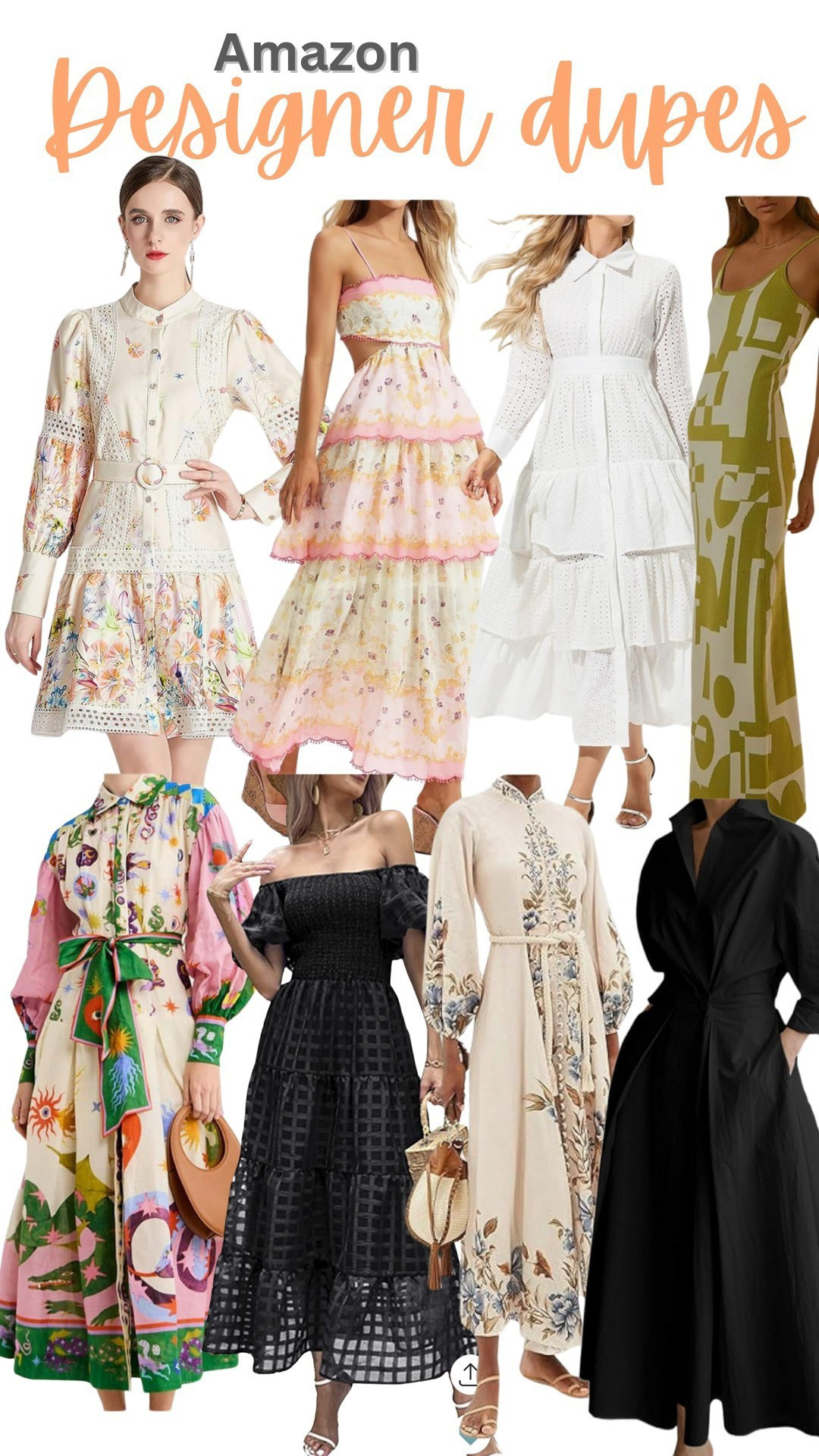Designer dress dupes 

#LTKfamily #LTKshoecrush #LTKfindsunder100