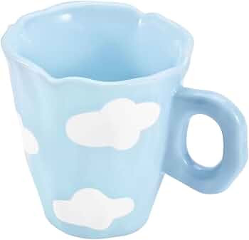 Koythin Ceramic Coffee Mug, Hand-painted Irregular Novelty Coffee Cup for Office and Home, Dishwa... | Amazon (US)