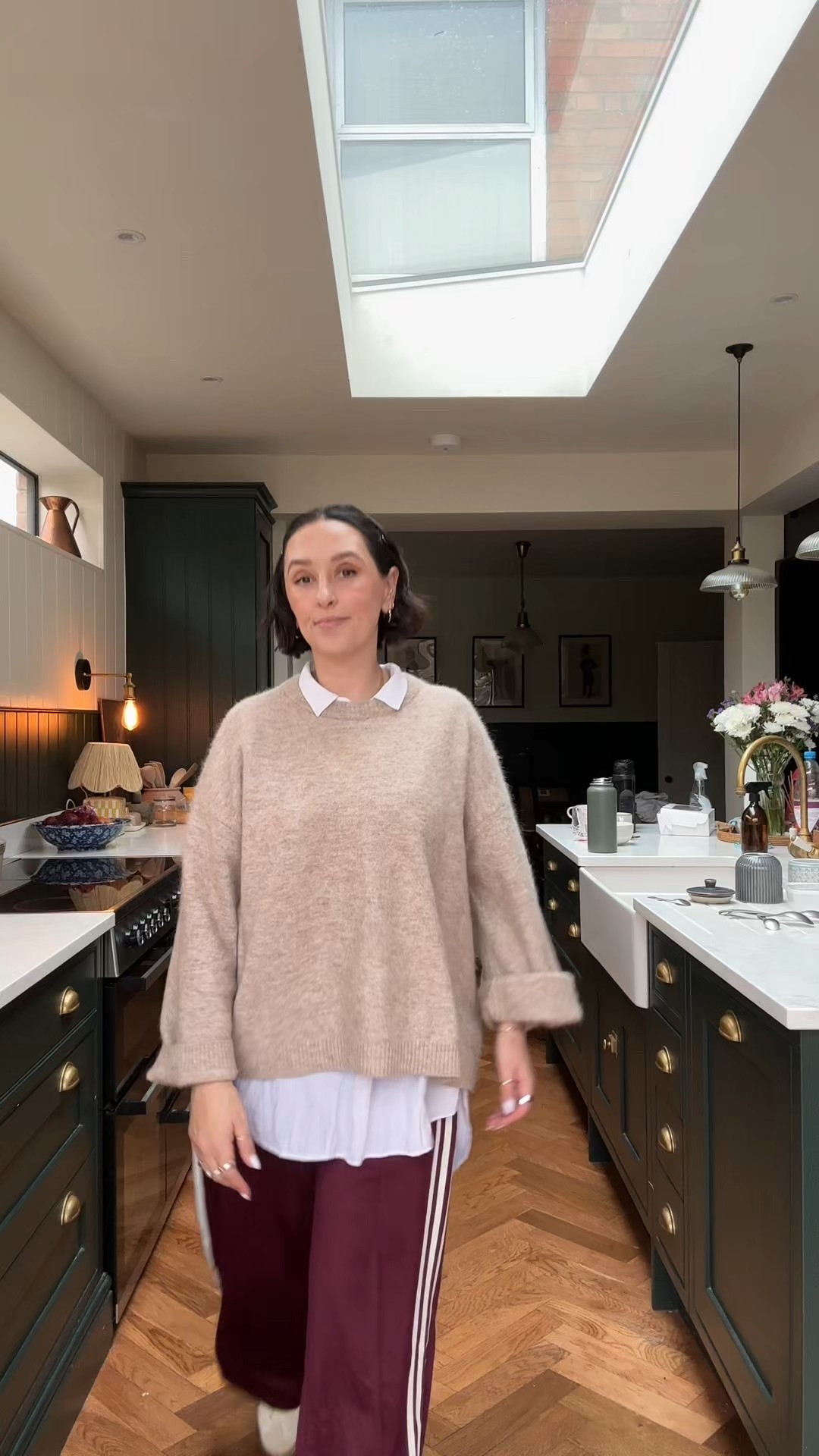 Causal over 40 adidas track pants outfit 

#LTKeurope #LTKspring #LTKuk