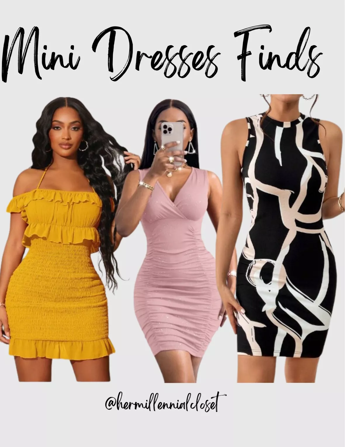 SHEIN SXY Solid Maxi Bodycon Dress curated on LTK