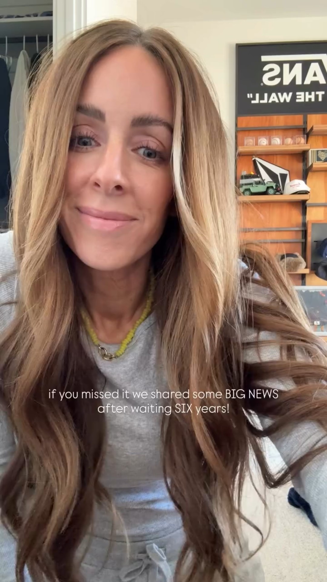 if you missed it we shared some BIG NEWS after waiting SIX years!