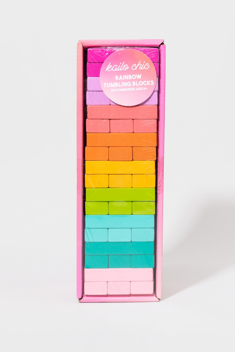 Kailo Chic Rainbow Stacking Blocks Game | Francesca's
