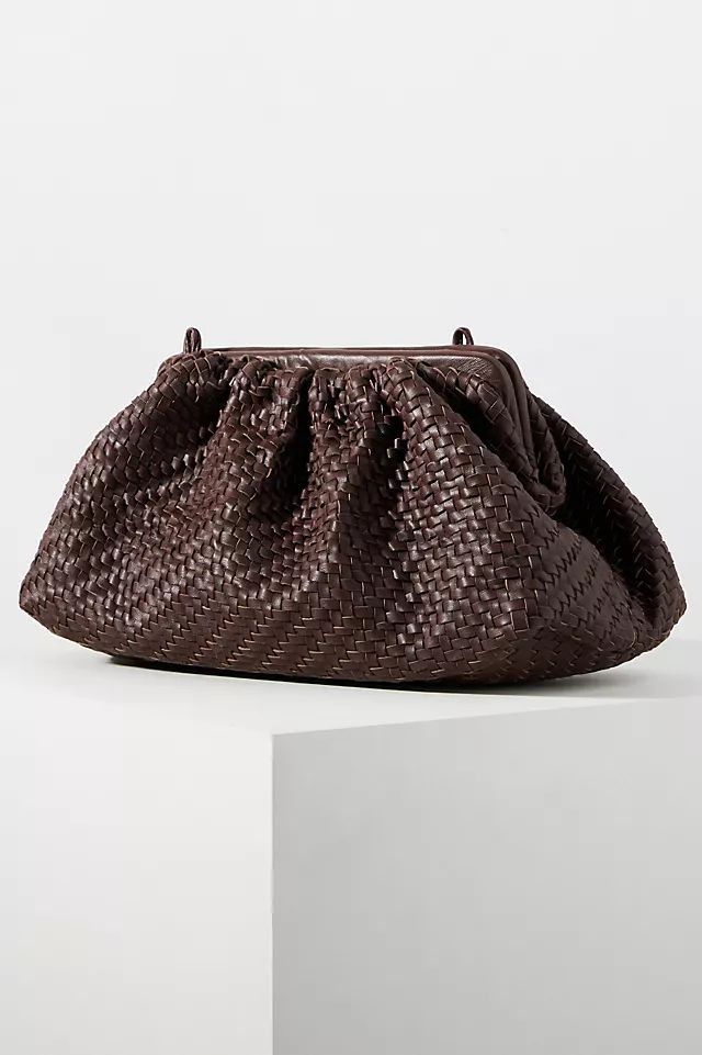 By Anthropologie Woven Leather Clutch | Anthropologie (US)