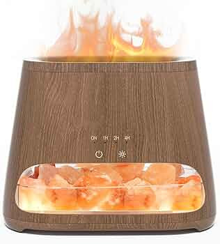 SALKING 2-in-1 Himalayan Salt Lamp Diffuser, Cool Mist Humidifier, Aromatherapy & Himalayan Salt ... | Amazon (US)