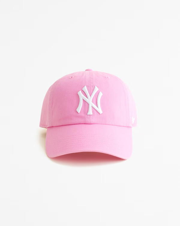 girls new york yankees baseball hat | girls accessories & perfume | Abercrombie.com | Abercrombie & Fitch (US)