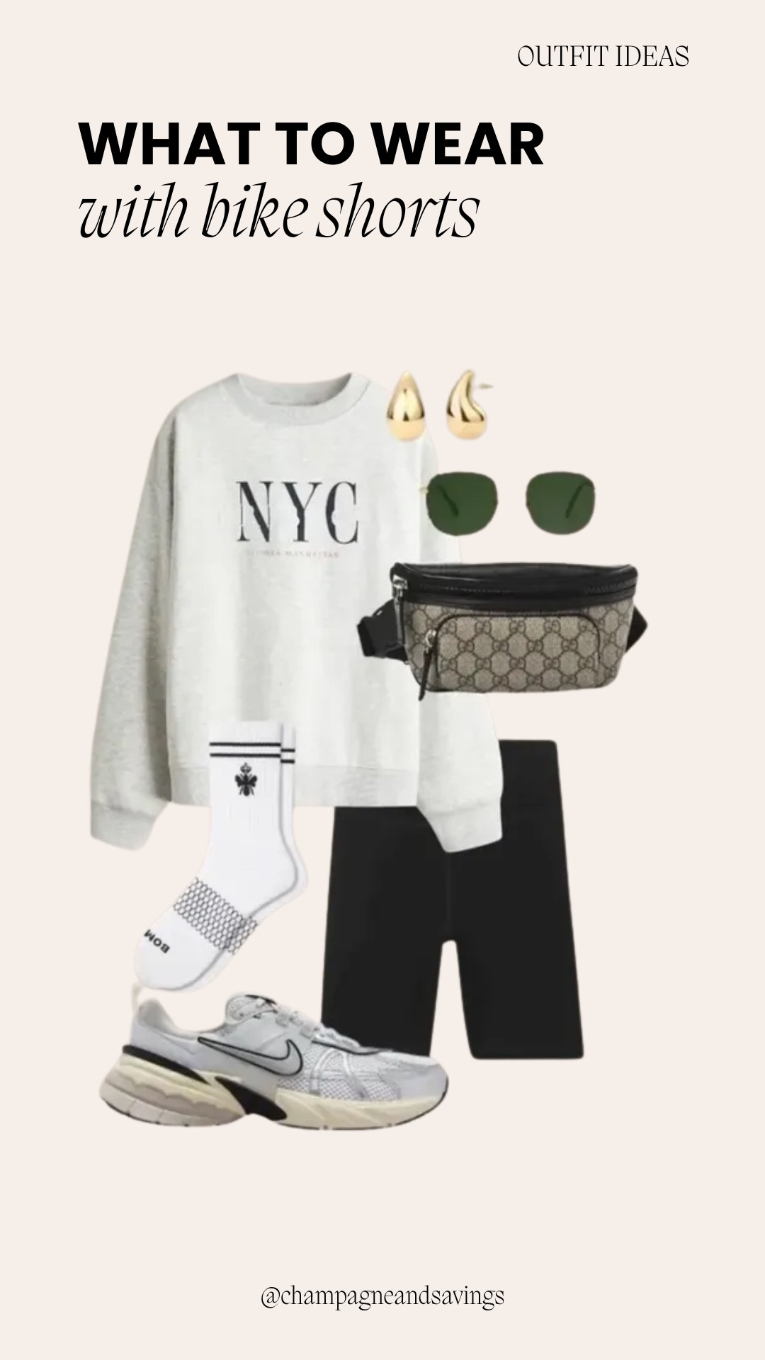 Biker shorts outfit

#LTKootd