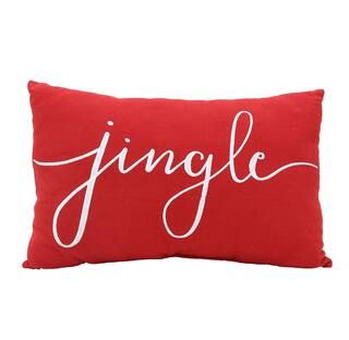 Jingle Red Lumbar Pillow by Ashland® | Michaels Stores