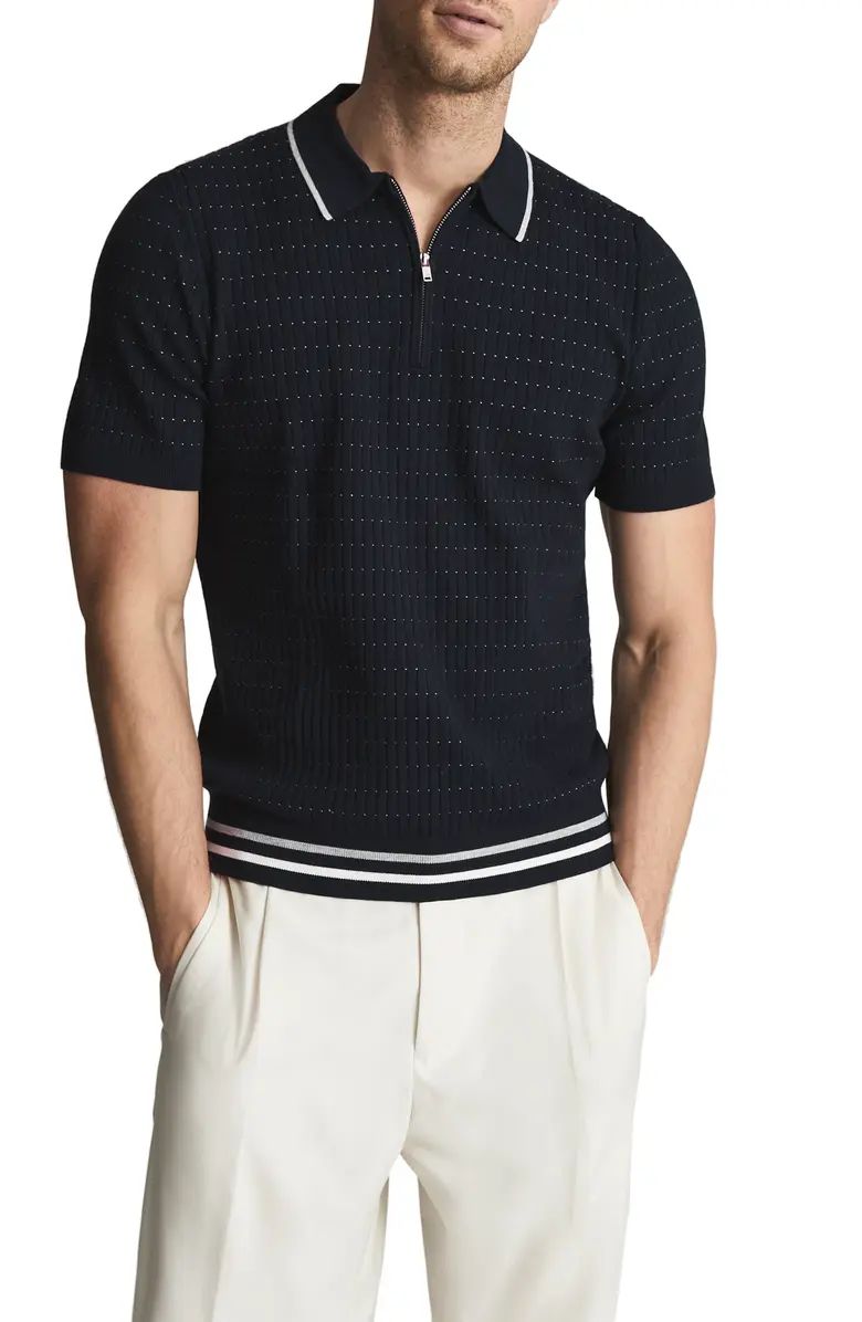 Forester Textured Quarter Zip Sweater Polo | Nordstrom