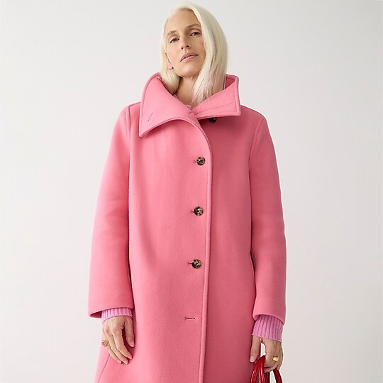 Villa coat in Italian stadium-cloth wool | J. Crew US