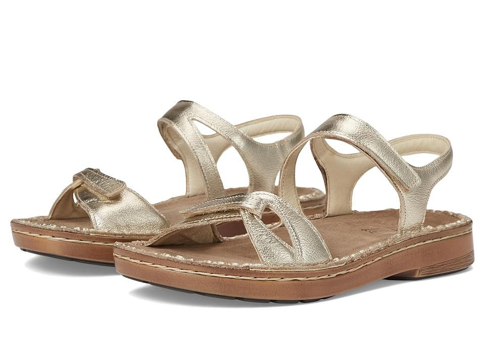 Naot Evora Women's Sandals Radiant Gold Leather : EU 42 (US Women's 11) M | Zappos