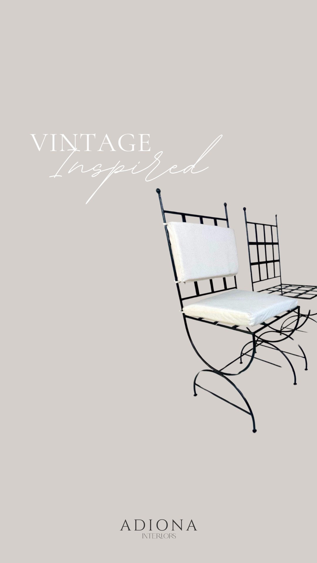 Vintage inspired outdoor dining chairs 

Etsy finds, outdoor finds, outdoor furniture 

#LTKSeasonal #LTKHome #LTKSaleAlert