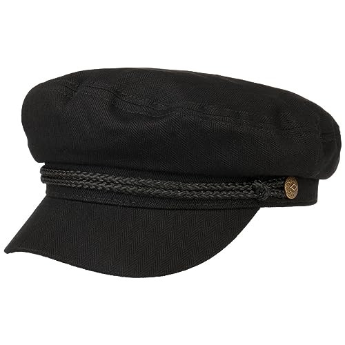Brixton Unisex Adult Fiddler Newsie Cap, Black, Small US | Amazon (US)