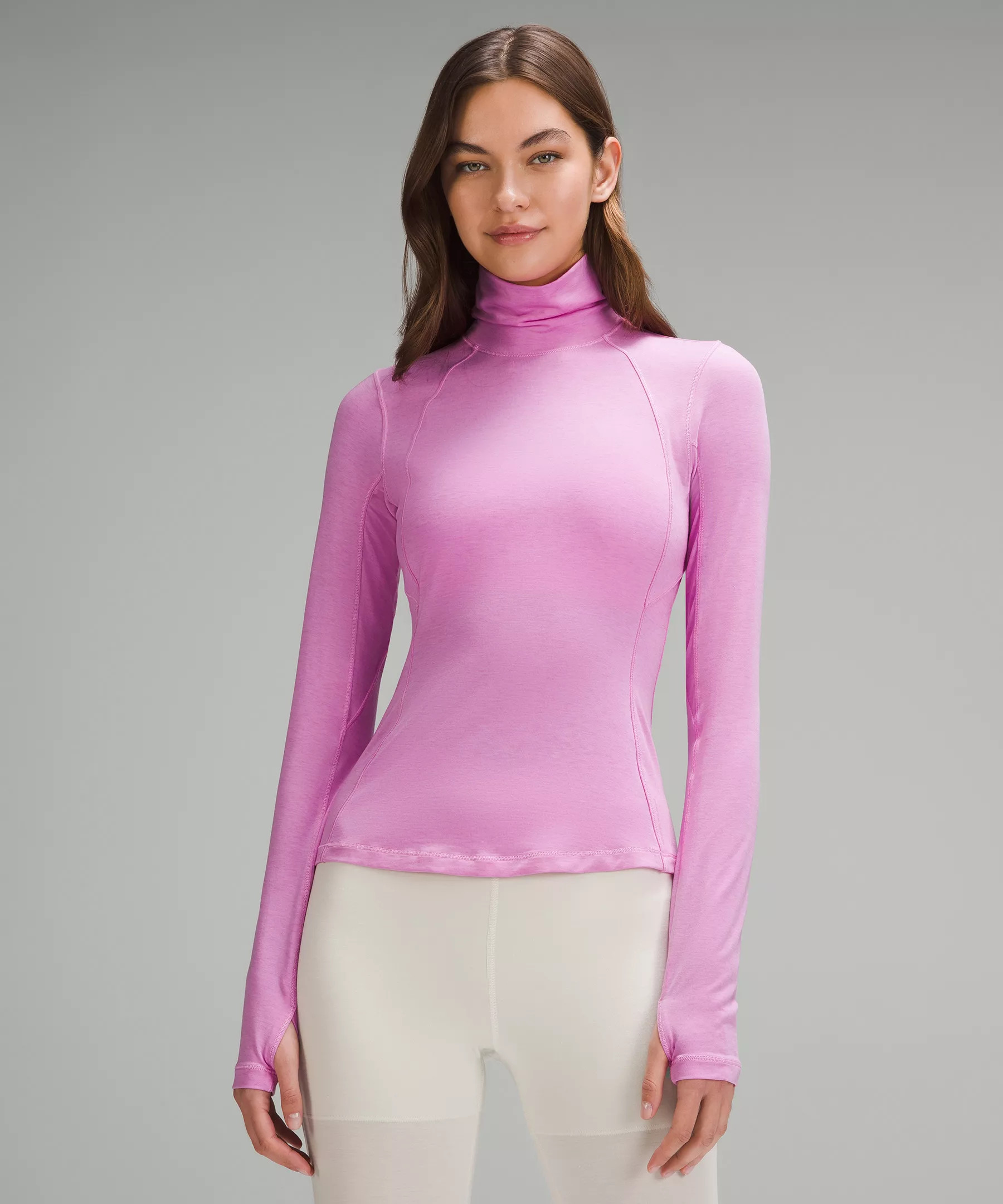 Long Sleeve Turtleneck Base Layer | Women's Long Sleeve Shirts | lululemon | Lululemon (US)