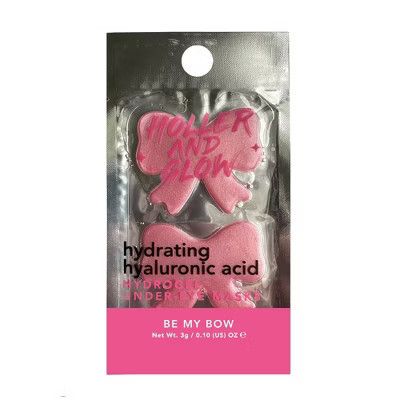 Holler and Glow Vitamin C Under Eye Mask Bows - 0.10oz | Target